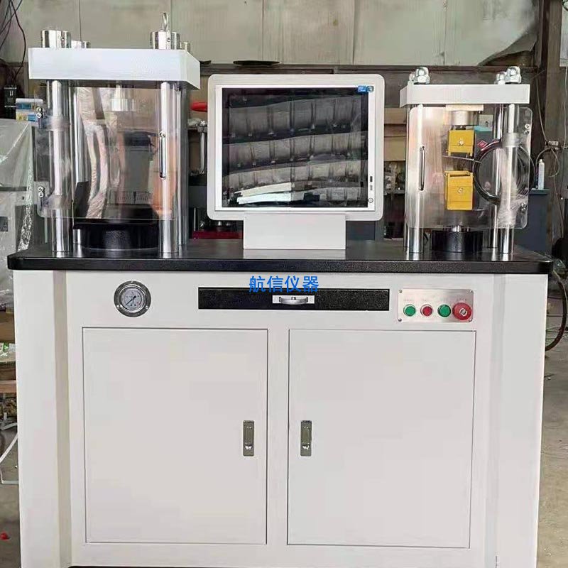 水泥抗折抗壓恒應力試驗機HYE-300B(圖1) 水泥抗折抗壓恒應力試驗機