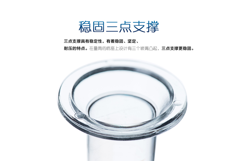 玻璃量筒50ml 清晰刻度量筒 刻度量杯使用操作（玻璃量筒50ml 清晰刻度量筒 刻度量杯功能特點）(圖3)