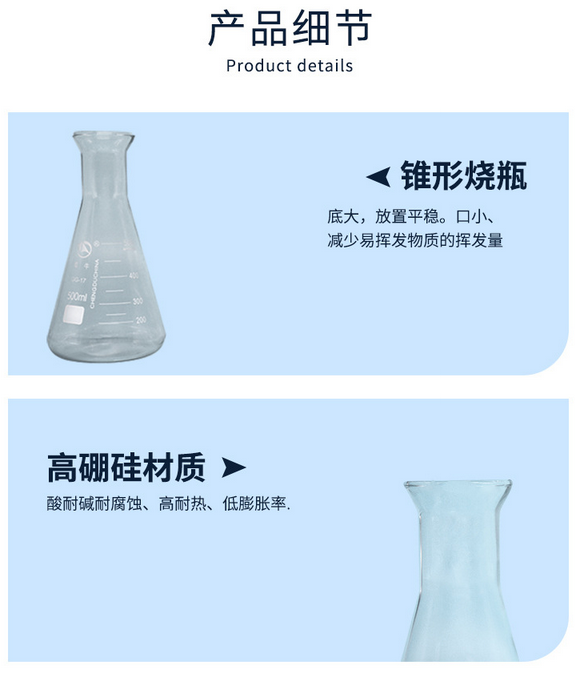 實(shí)驗(yàn)室玻璃器皿 高硼硅大口三角燒瓶使用操作(實(shí)驗(yàn)室玻璃器皿 高硼硅大口三角燒瓶功能特點(diǎn))(圖4) 實(shí)驗(yàn)室玻璃器皿 高硼硅大口三角燒瓶使用操作(實(shí)驗(yàn)室玻璃器皿 高硼硅大口三角燒瓶功能特點(diǎn))(圖4)