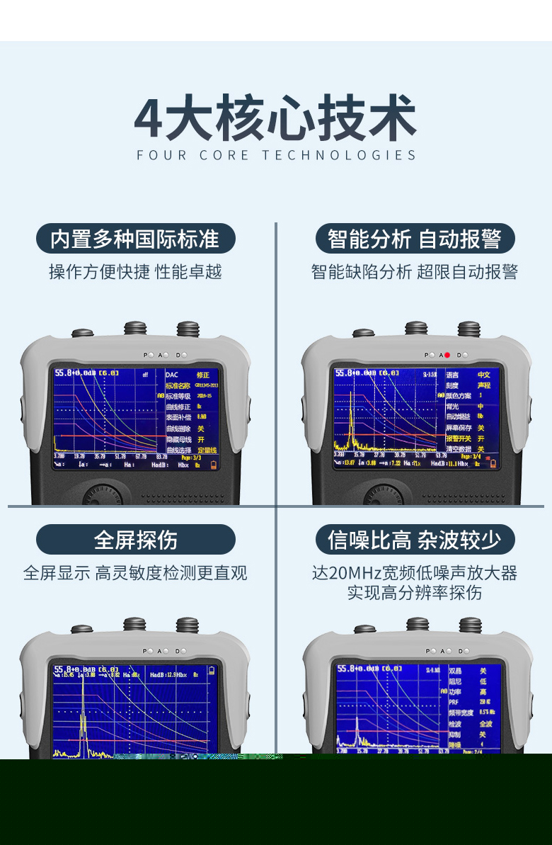 超聲波探傷儀的原理的是什么？該如何選擇合適的超聲波探傷儀？